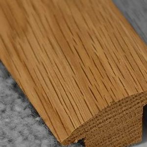 Solid Oak Wood-To-Carpet