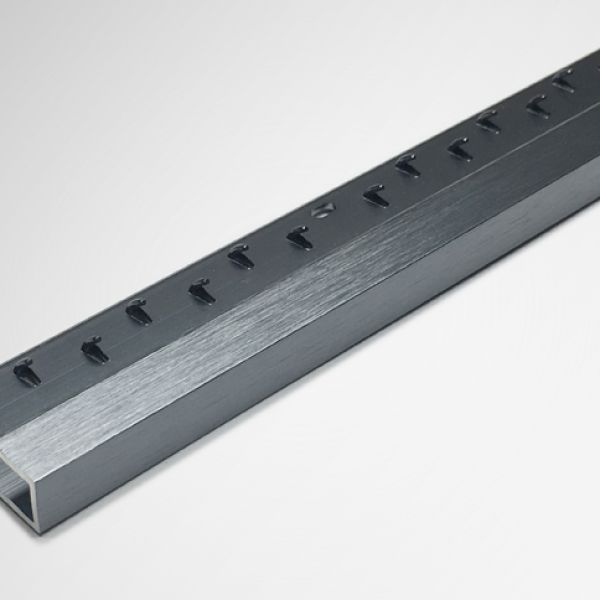 Brushed Iron Grey 90cm