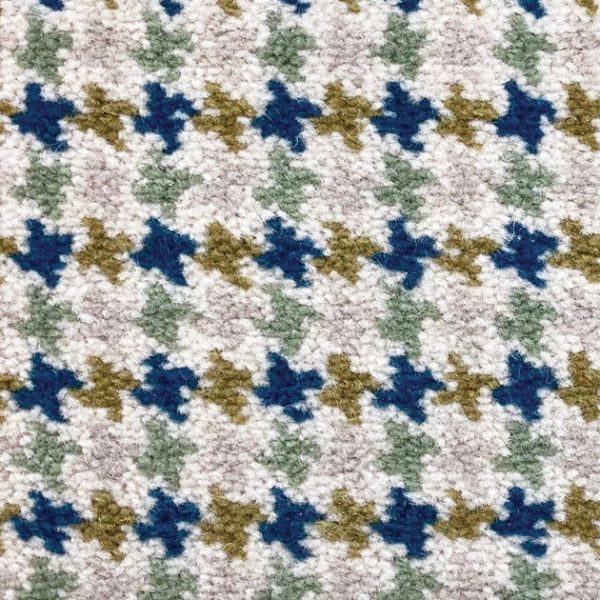 Houndstooth Blue